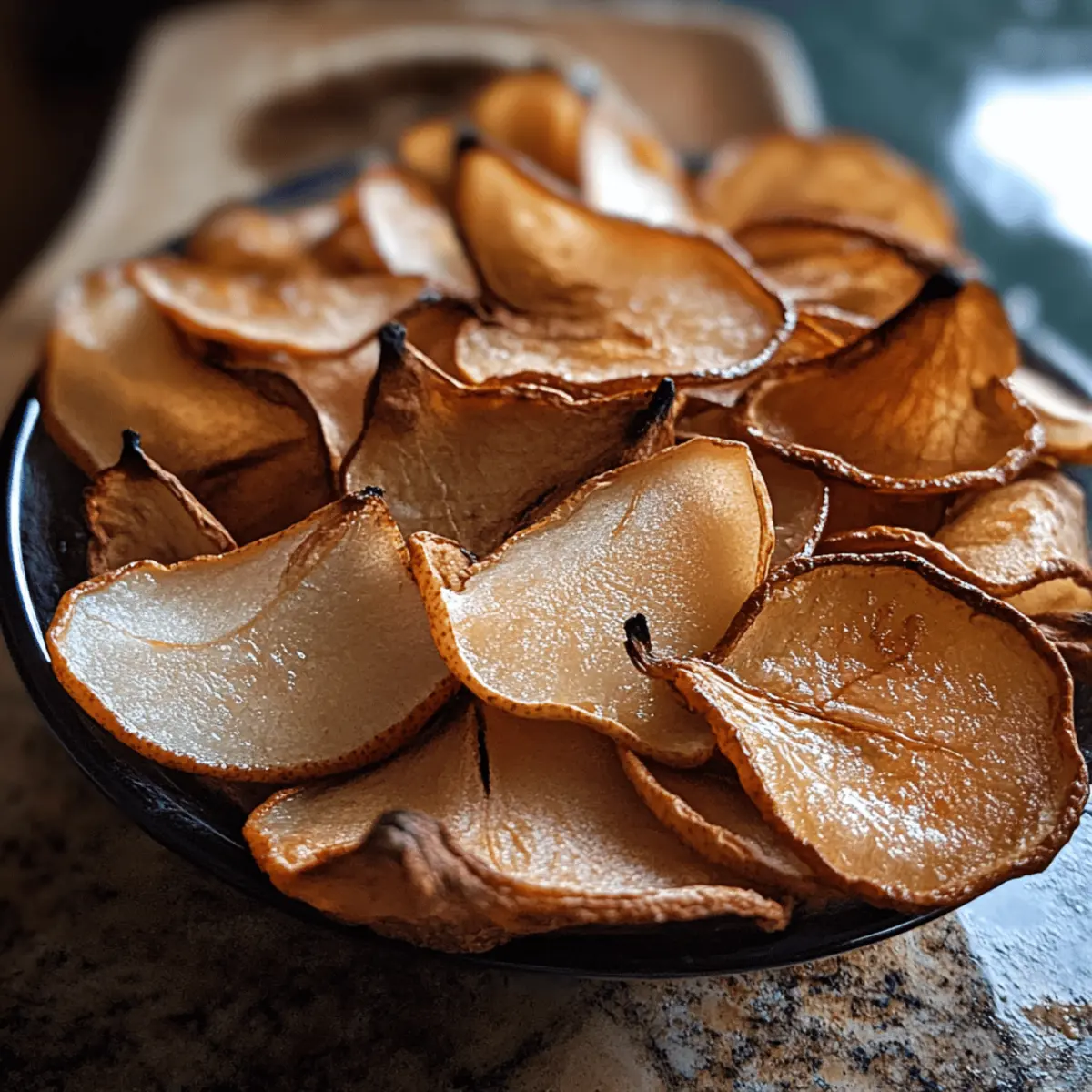 Easy Baked Pear Chips Recipe for Crispy, Sweet Homemade Snacks