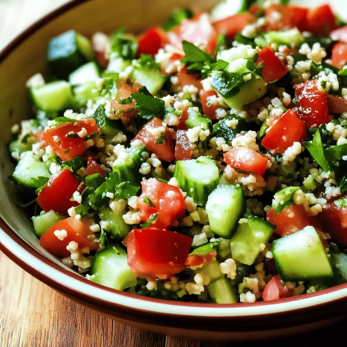 Easy Tomato Cucumber Tabbouleh Recipe with a Refreshing Twist