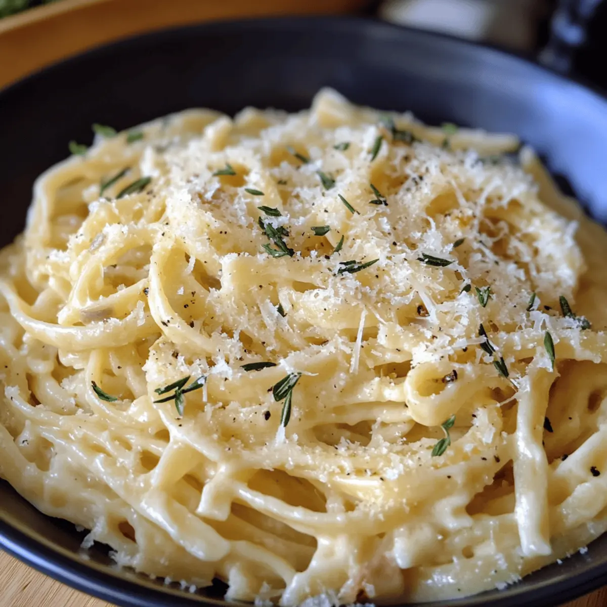 Creamy Garlic Parmesan Pasta