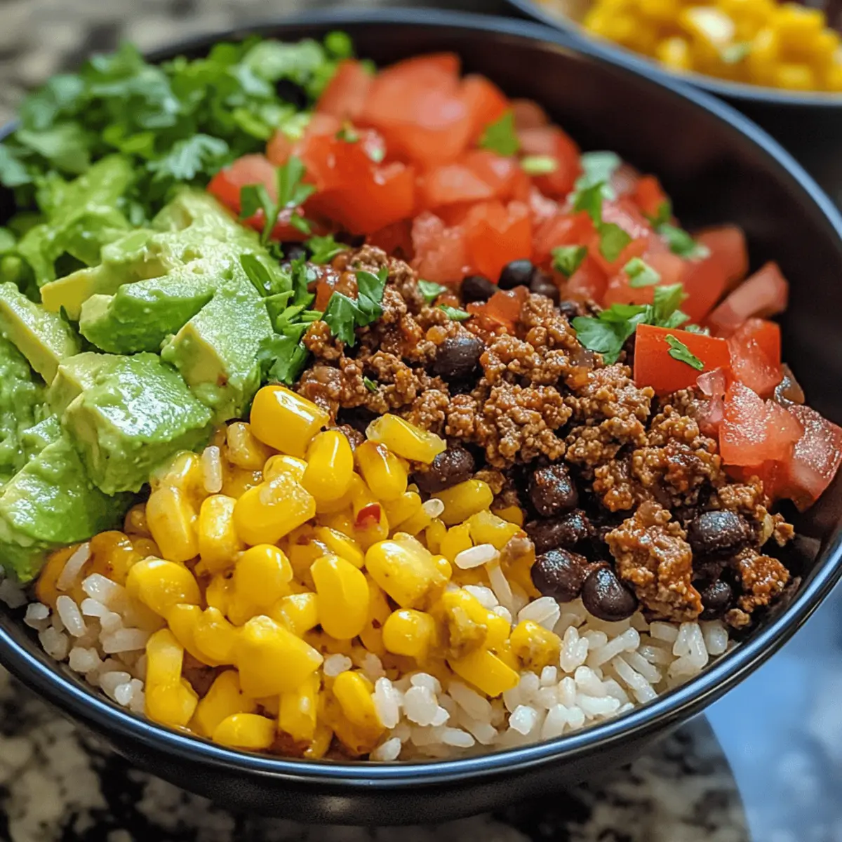 Irresistible Flavorful Taco Rice Bowls You’ll Crave Tonight