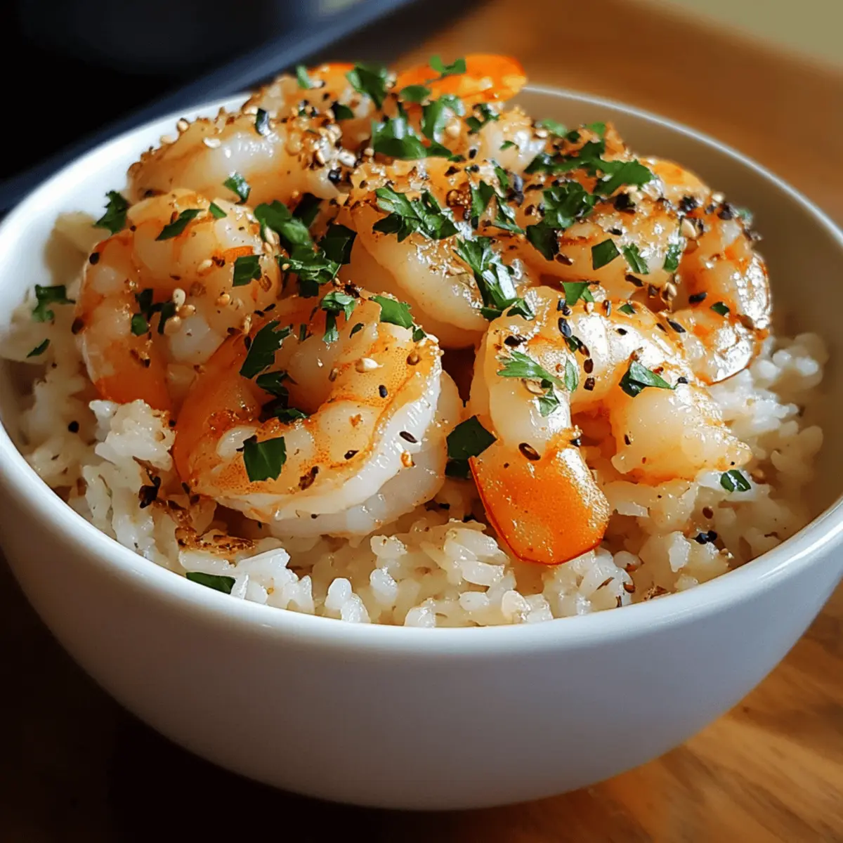 Easy Garlic Shrimp Rice Bowl: Bold Flavor in Every Bite