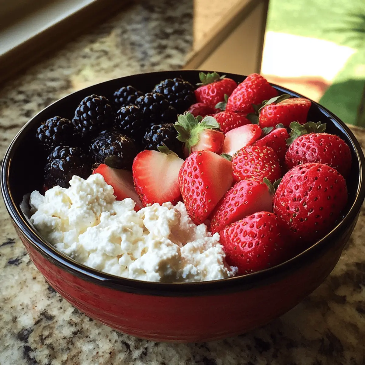 Creamy Cottage Cheese Berry Bowl: The Ultimate Easy Breakfast Boost