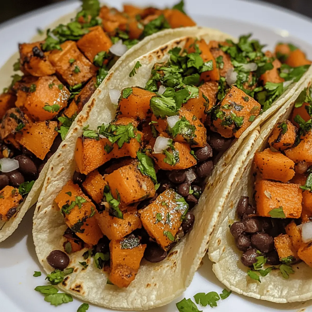Easy Sweet Potato Black Bean Tacos with Bold, Flavor-Packed Goodness