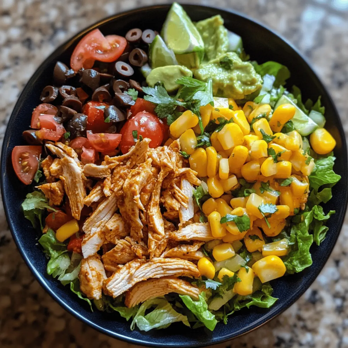 Easy Zesty Chicken Taco Salad with a Bold, Fresh Twist