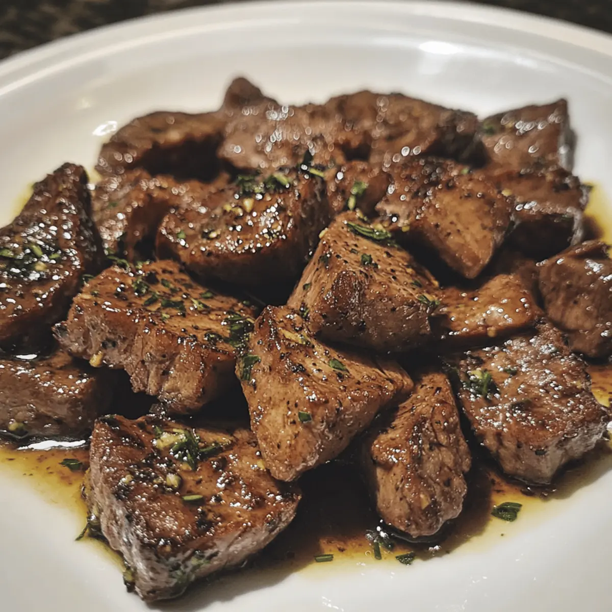 Garlic Butter Beef Tips