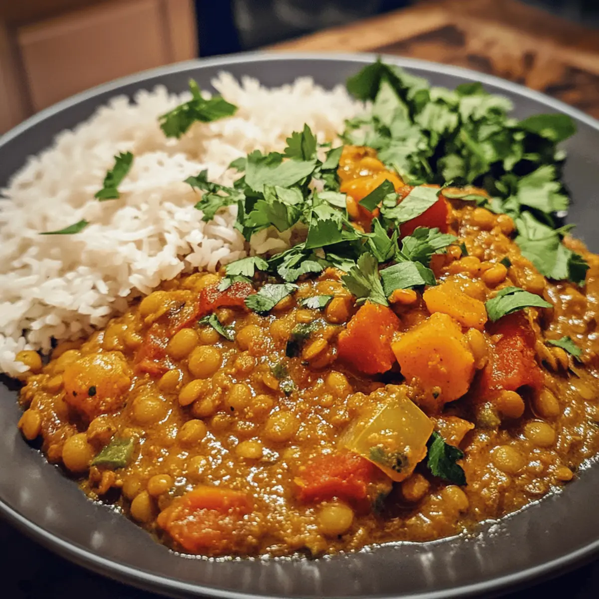 Easy Zesty Vegetarian Lentil Curry That Will Brighten Your Dinner