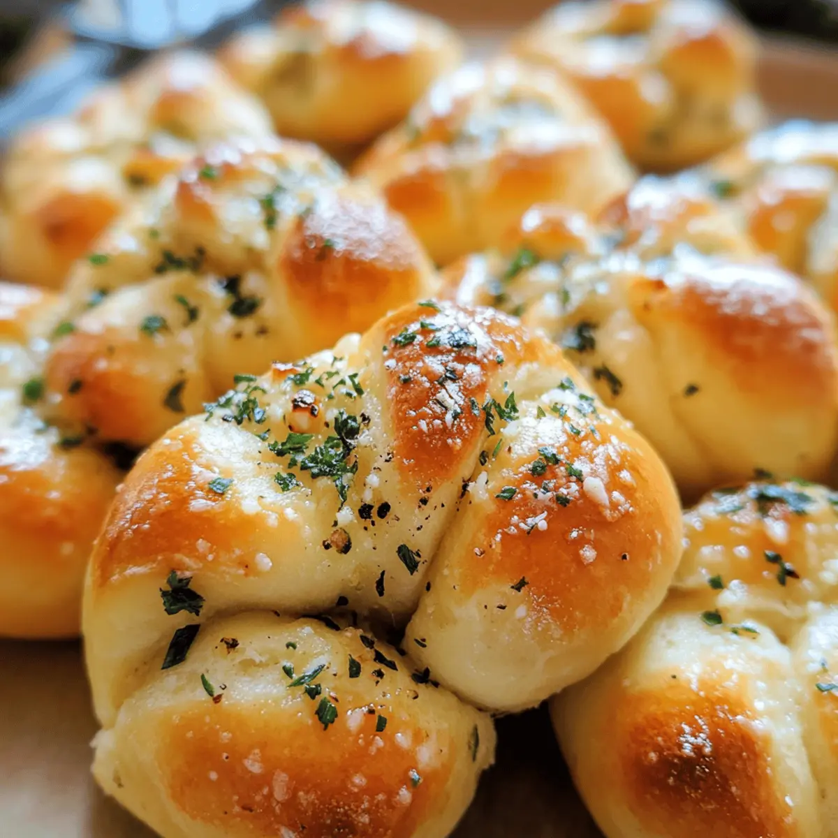 Irresistible Garlic Butter Knots Recipe for Easy Homemade Bliss