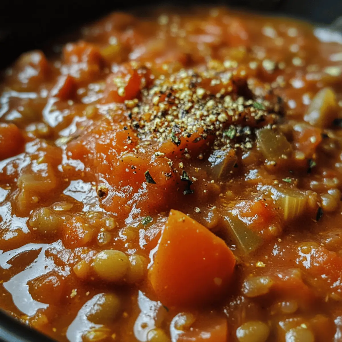 Easy Spicy Lentil Tomato Stew That Warms Your Soul