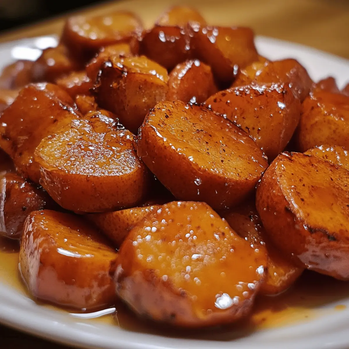 Sweet Honey Glazed Yams