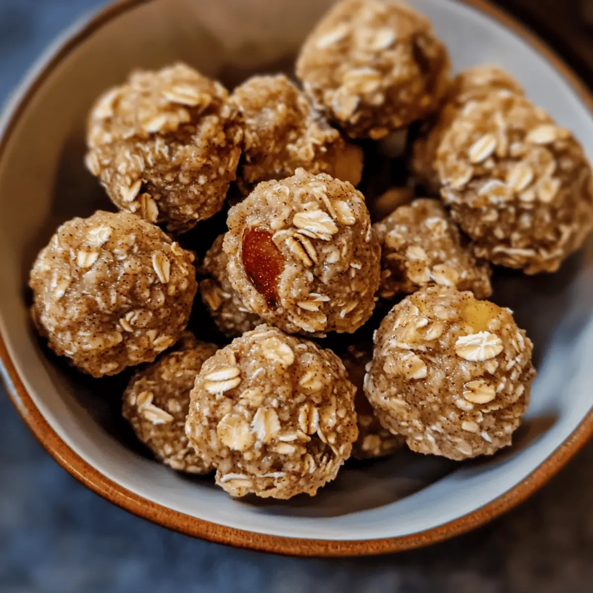 Apple Cinnamon Oat Bites