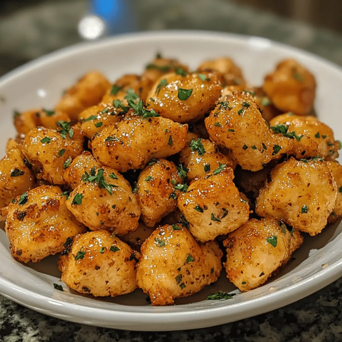 Garlic Butter Chicken Bites