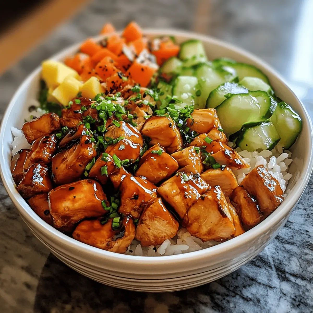 Teriyaki Chicken Rice Bowl