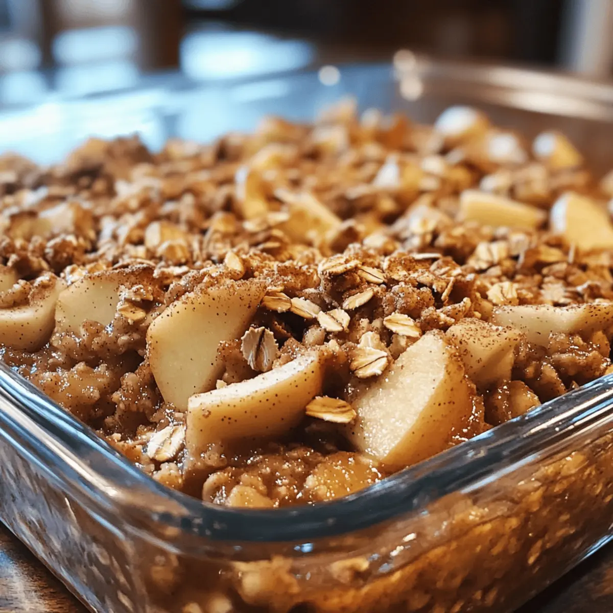 Apple Cinnamon Oatmeal Bake