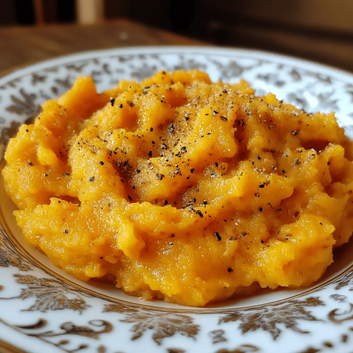 Maple Butter Mashed Carrots