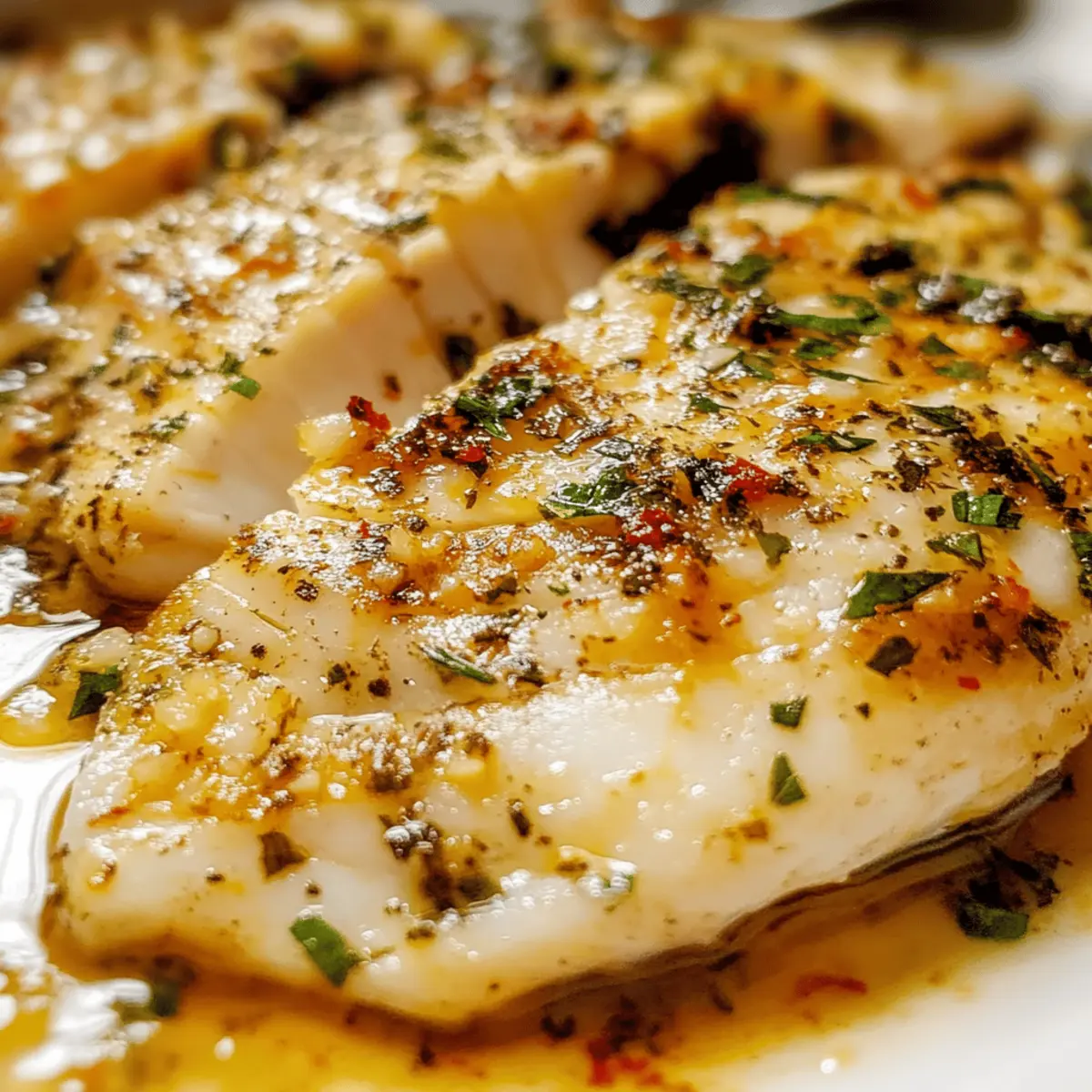 Baked Garlic Herb Tilapia