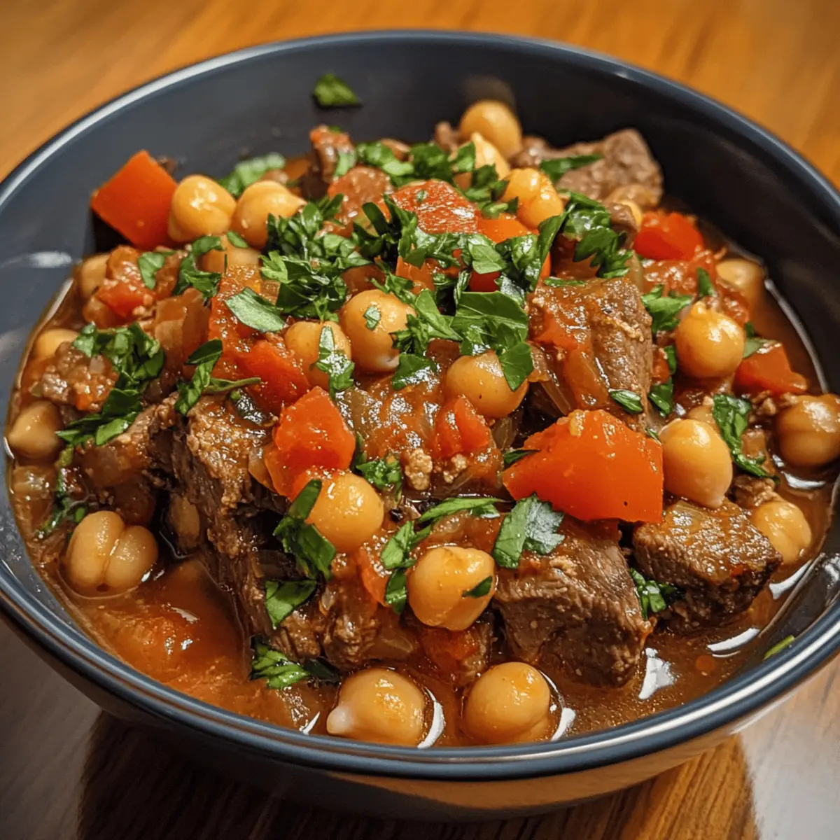 Easy Healthy Beef Chickpea Stew That Warms Your Soul
