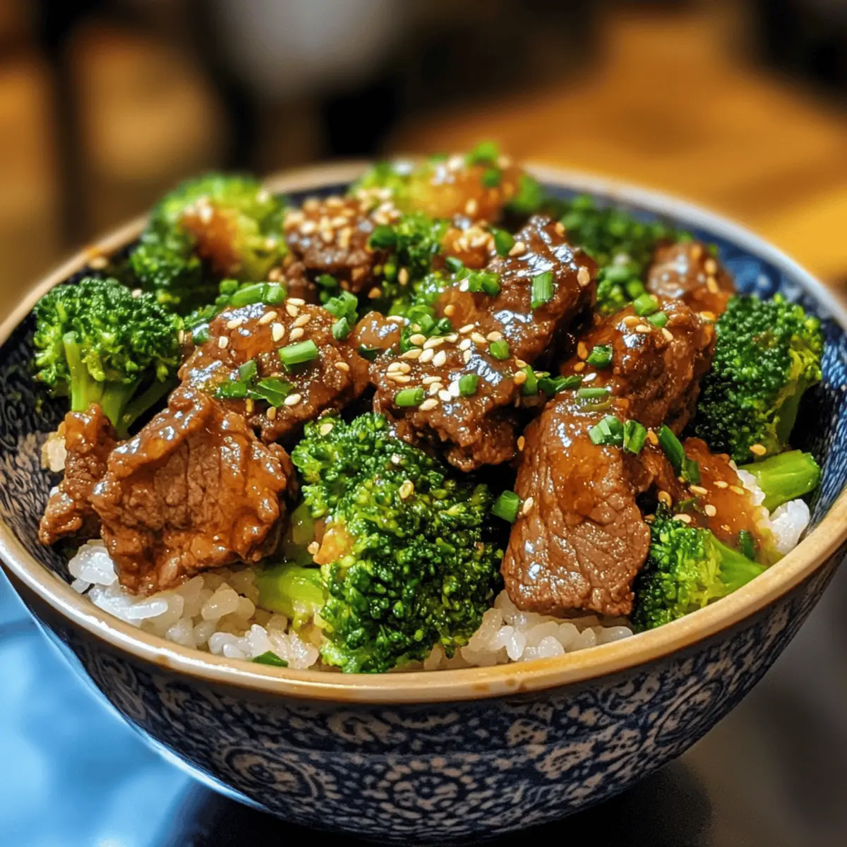 Beef and Broccoli Rice Bowl