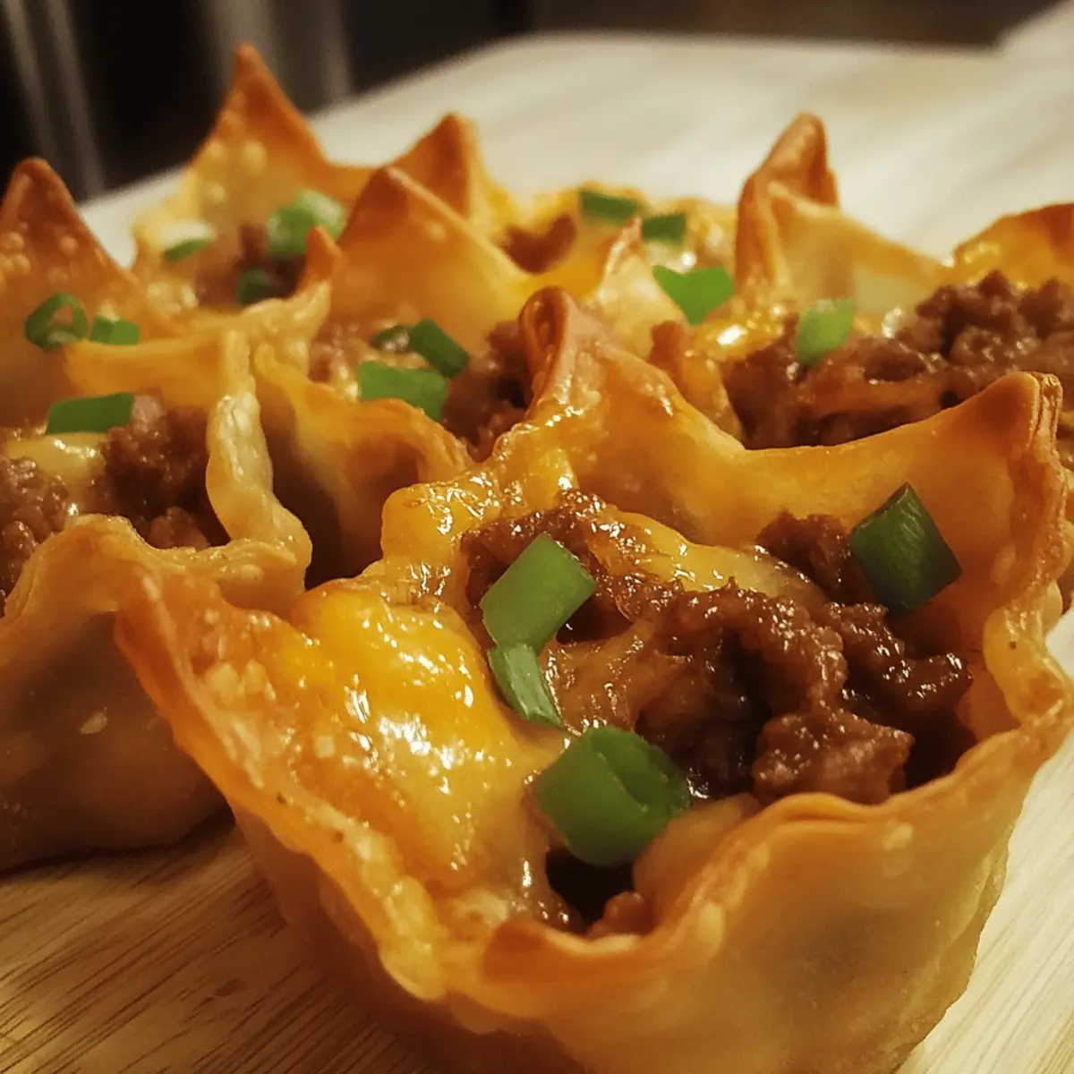 Easy Beef and Cheese Wonton Cups: A Bold Twist on Comfort Food