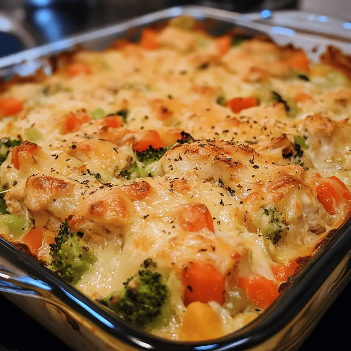 Best Ever Cheesy Chicken Veggie Bake for Ultimate Comfort Food