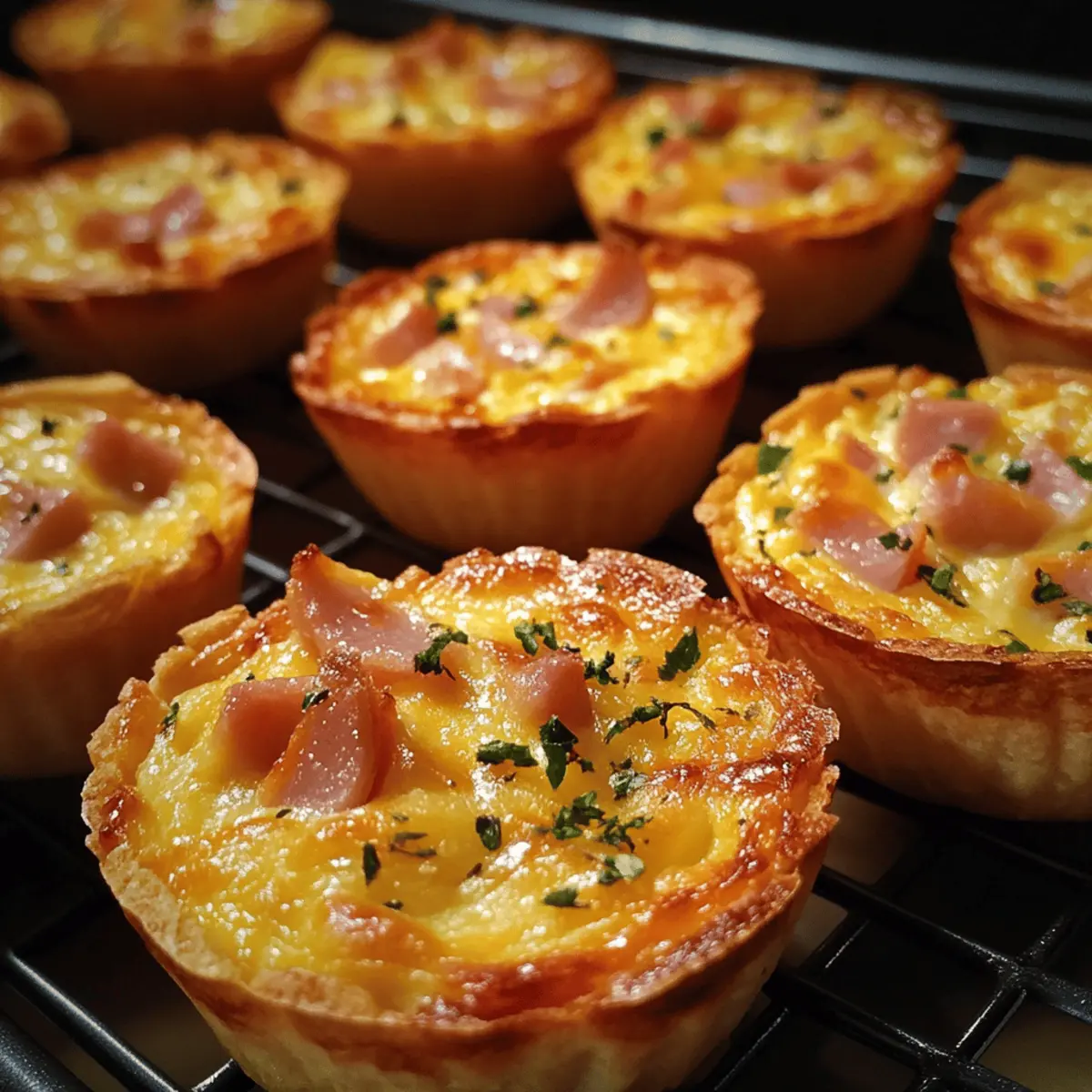 Irresistible Ham and Cheese Mini Quiches You Can Make Fast