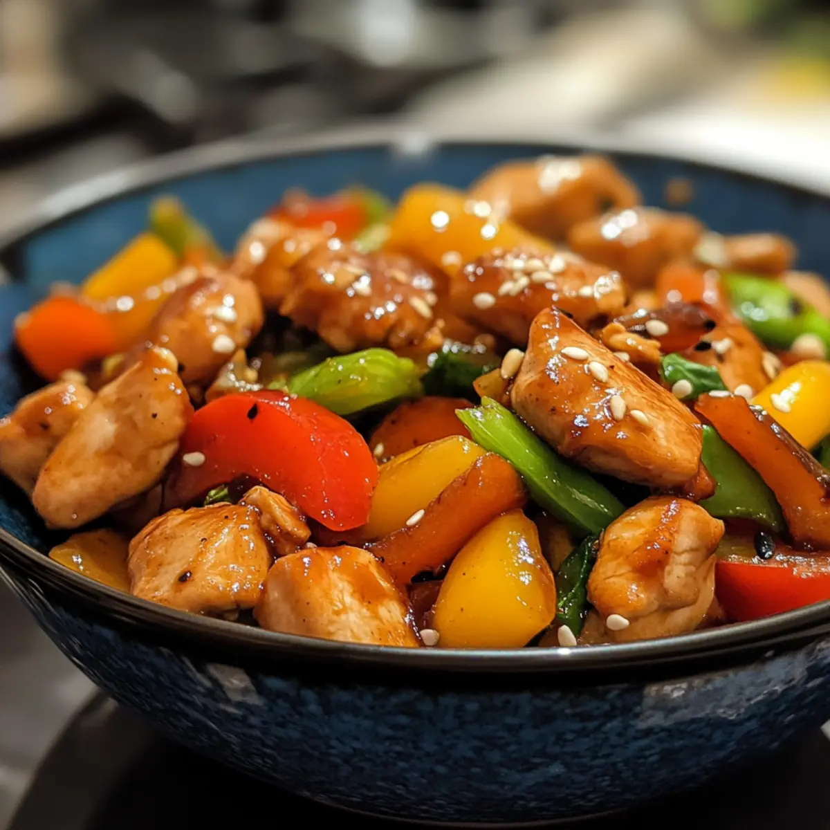 Healthy Teriyaki Chicken Stir Fry
