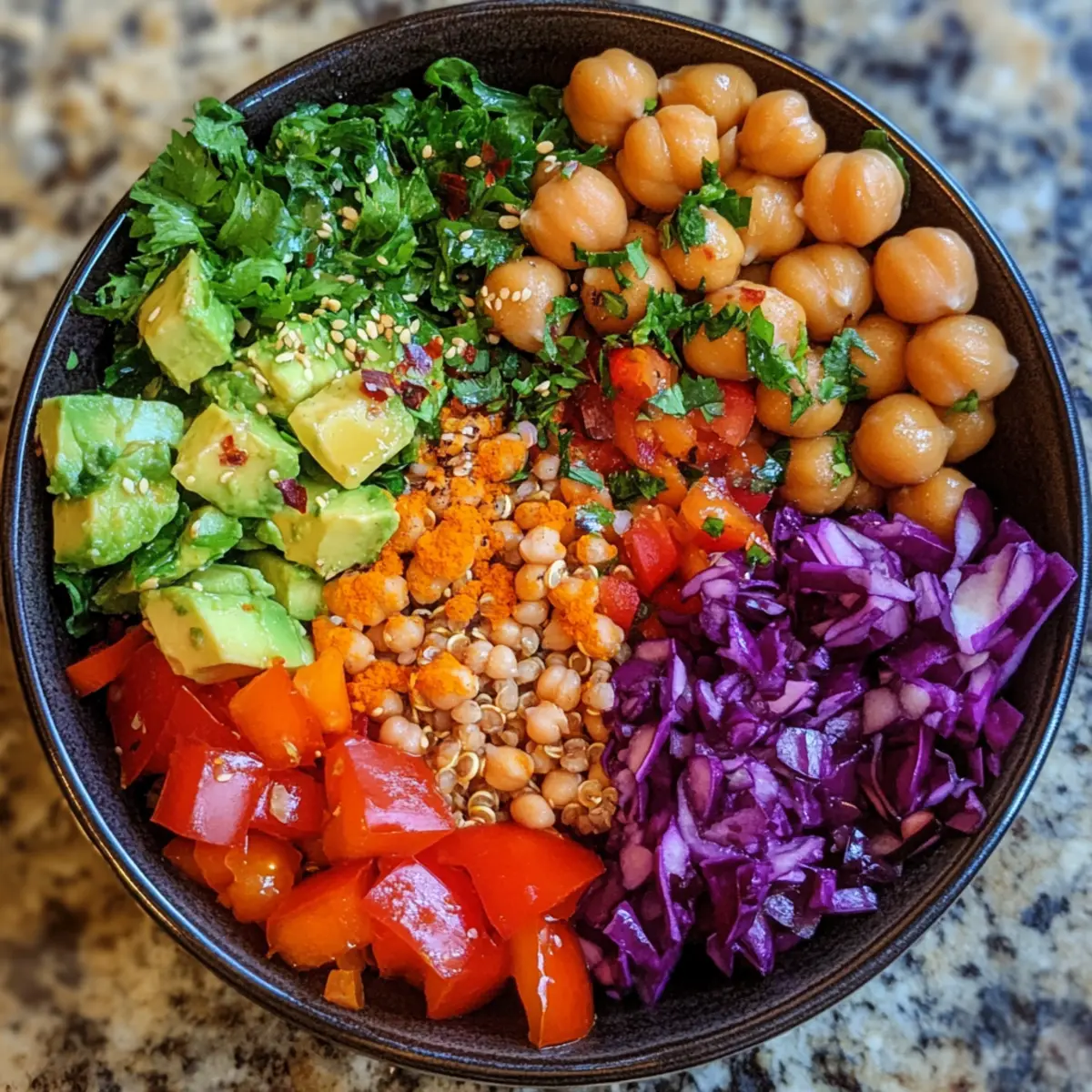 Easy Quinoa Veggie Chickpea Bowl for Bold, Healthy Flavor