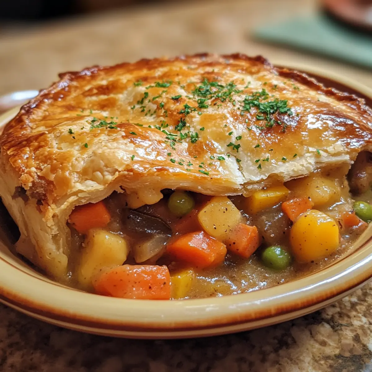 Classic Comfort Vegetable Pot Pie