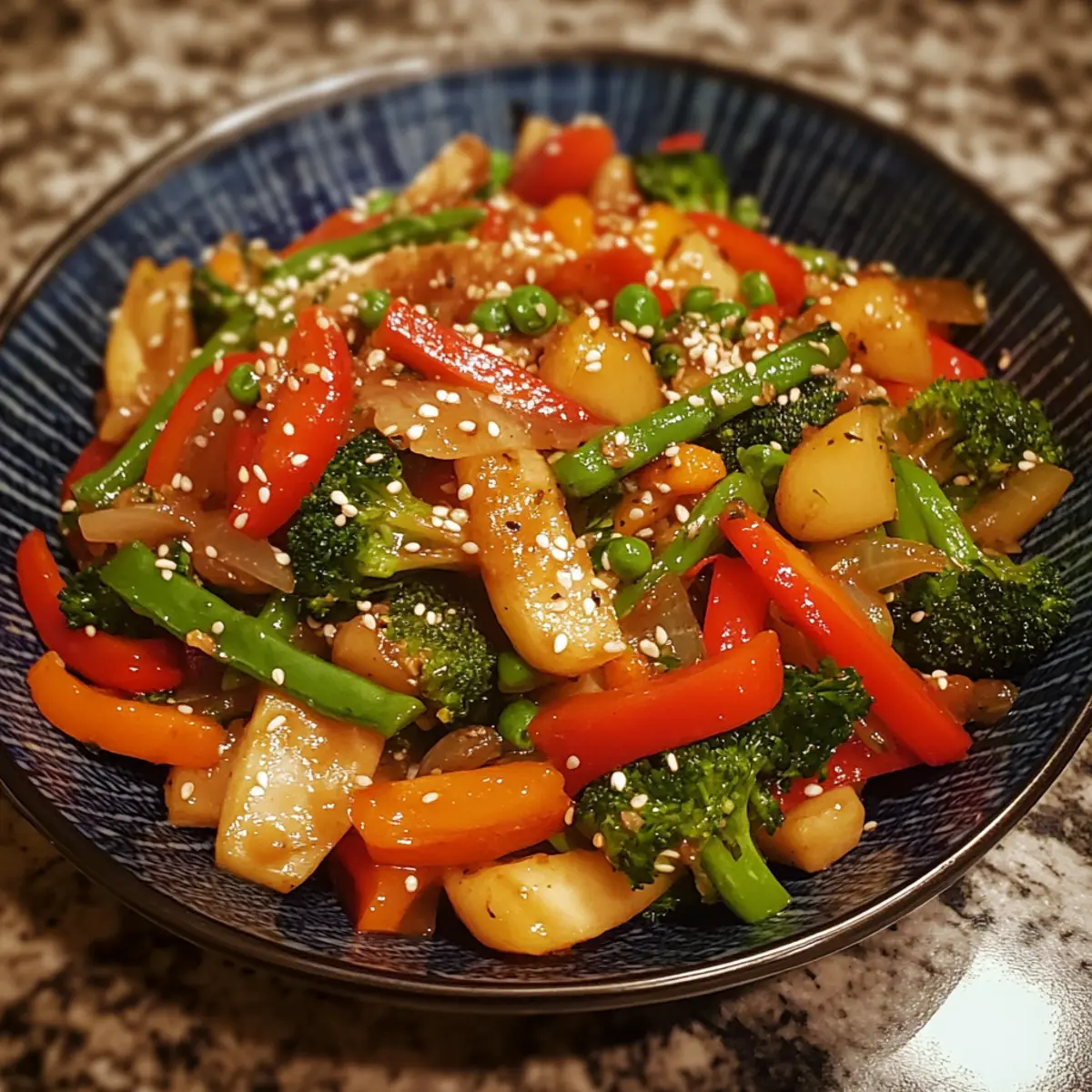Easy Quick Mixed Veggie Stir Fry That’s Bursting with Flavor