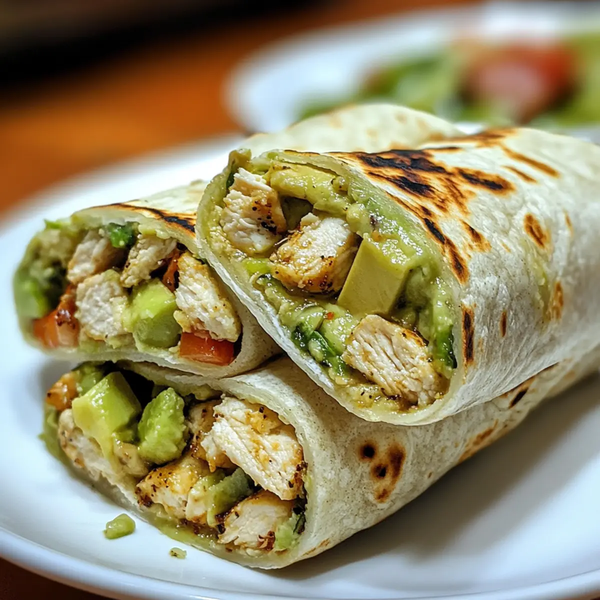 Easy Chicken Avocado Wrap That’s Bursting with Fresh Flavor