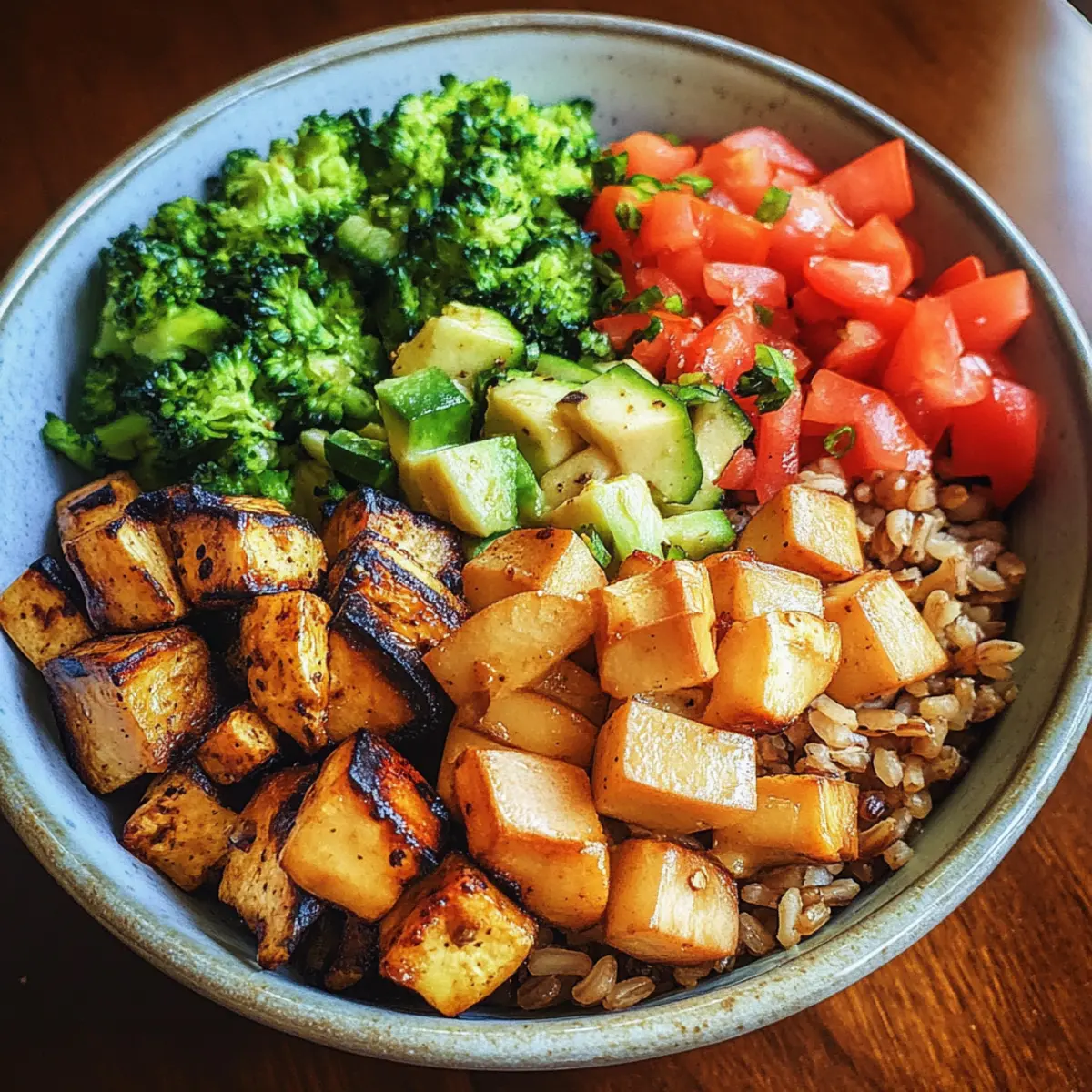 Veggie Loaded Brown Rice Bowl