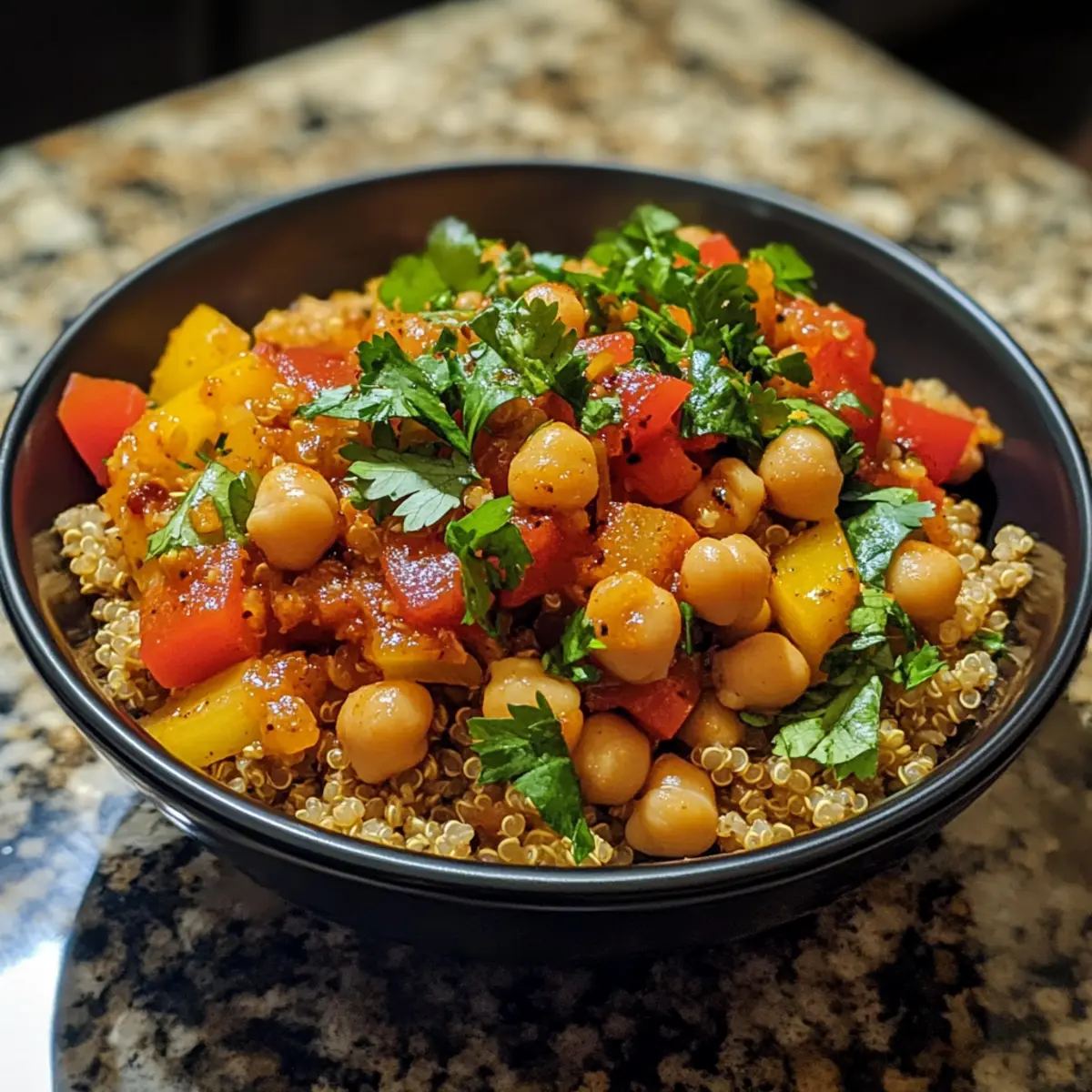 Easy Clean Chickpea Quinoa Prep for a Healthy, Flavor-Packed Meal