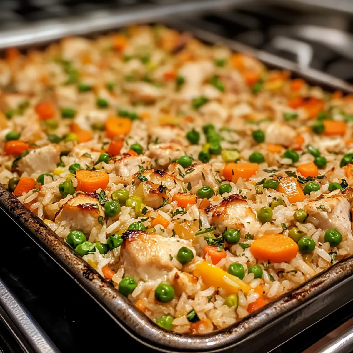 Chicken Vegetable Rice Casserole