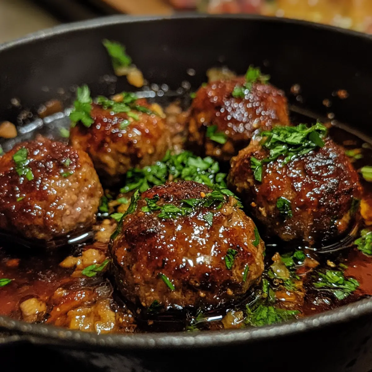 Healthy Baked Beef Meatballs
