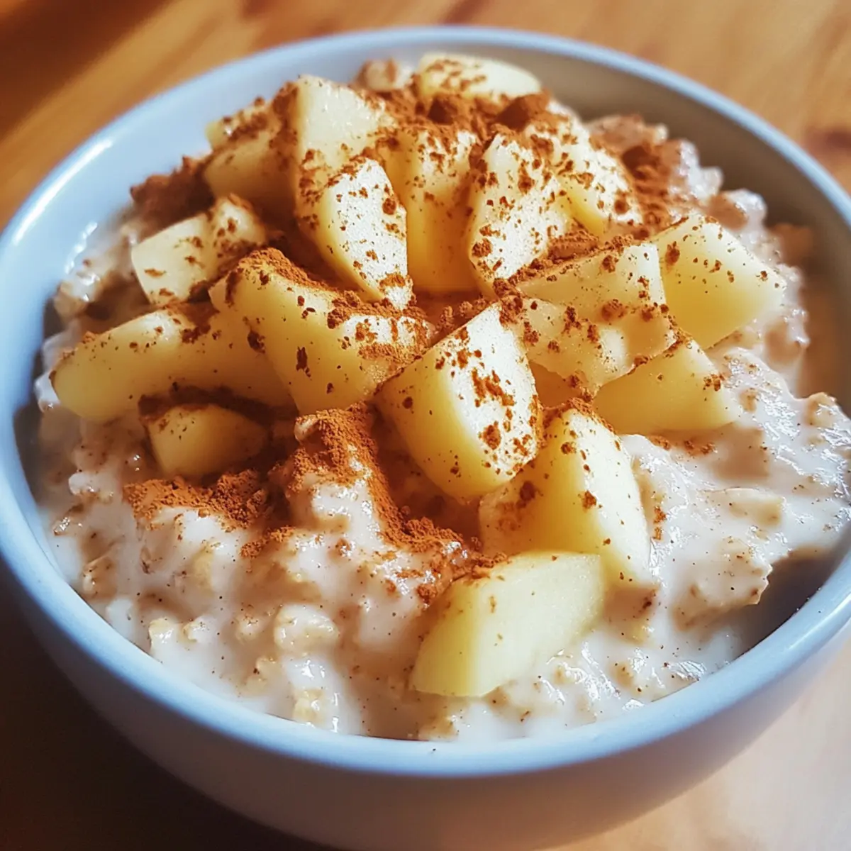 Apple Cinnamon Overnight Oats