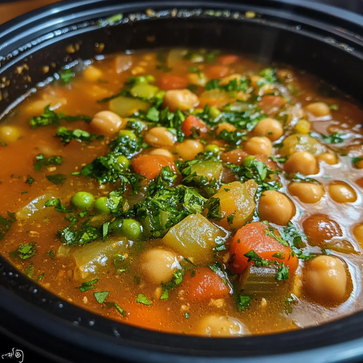 Vegetable Packed Chickpea Stew