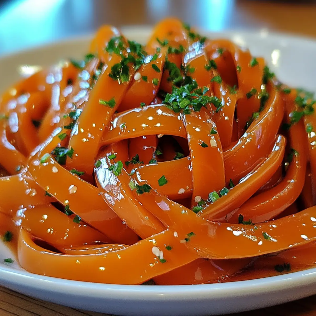 Easy Honey Glazed Carrot Ribbon Toss Recipe with a Sweet Twist