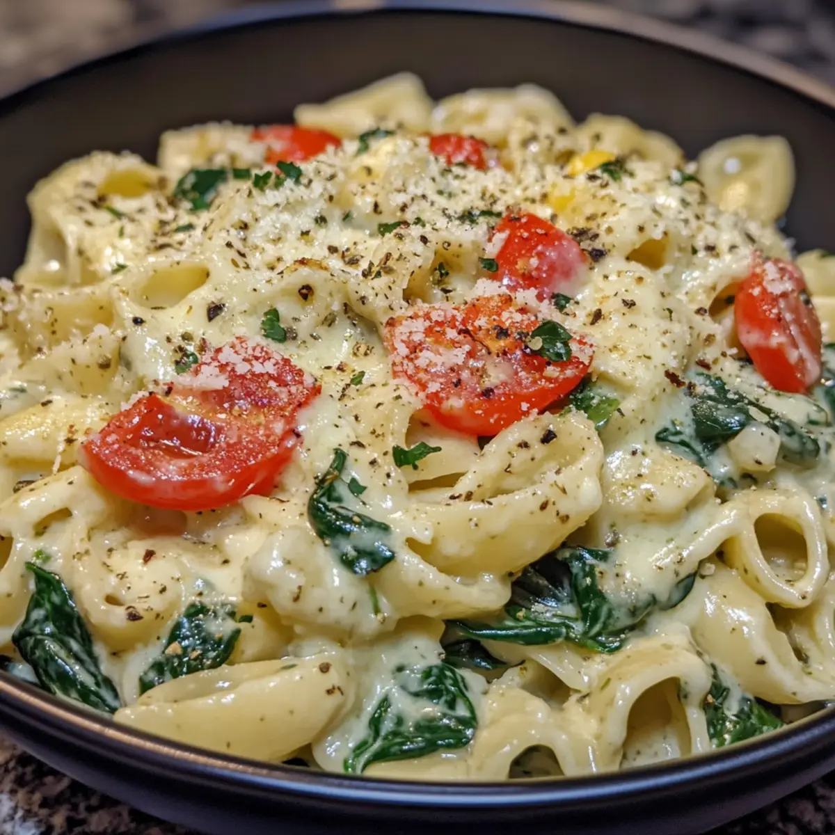 The Best Creamy Spinach Pasta Primavera You’ll Crave Tonight