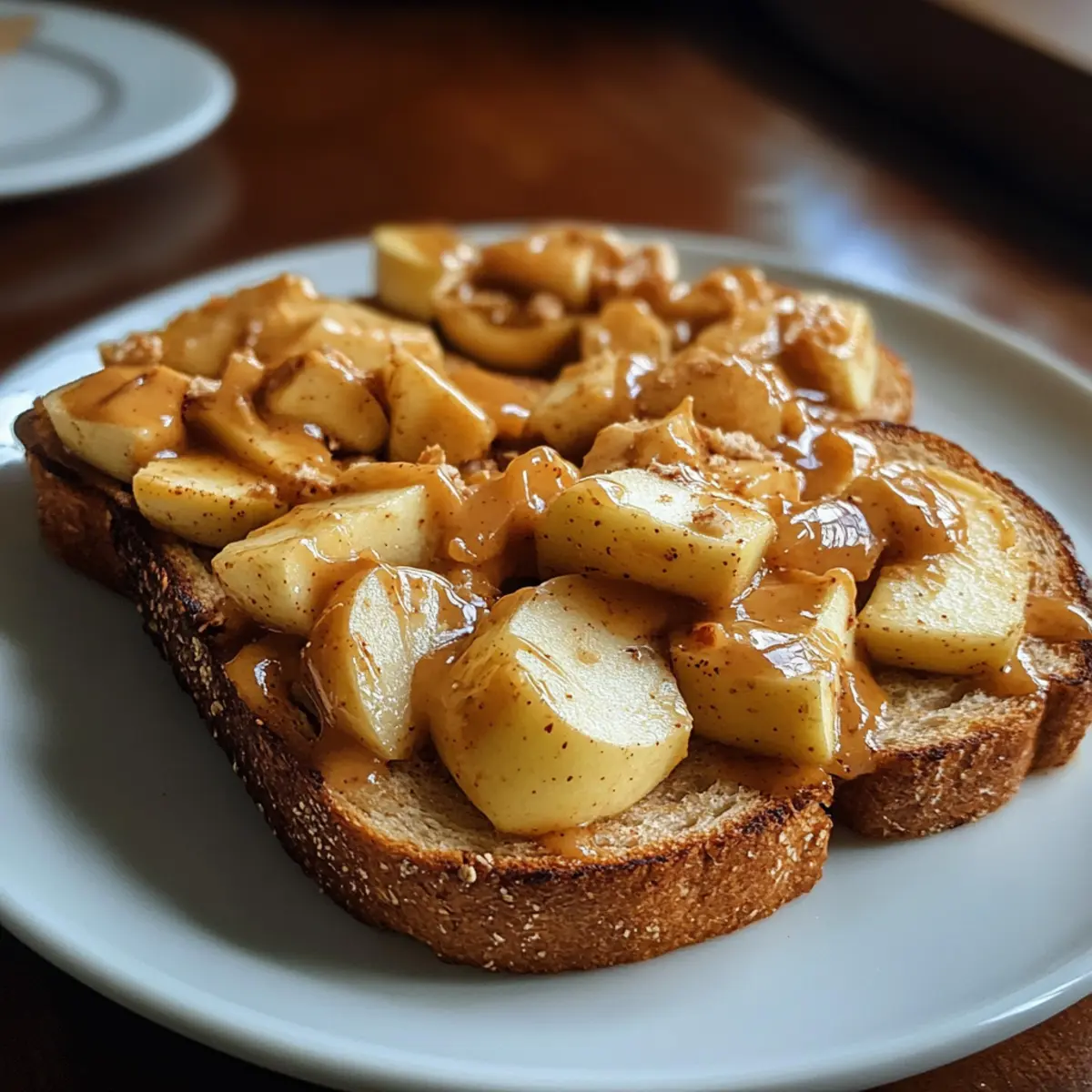 Easy Apple Peanut Butter Toast Recipe That’s Pure Morning Bliss