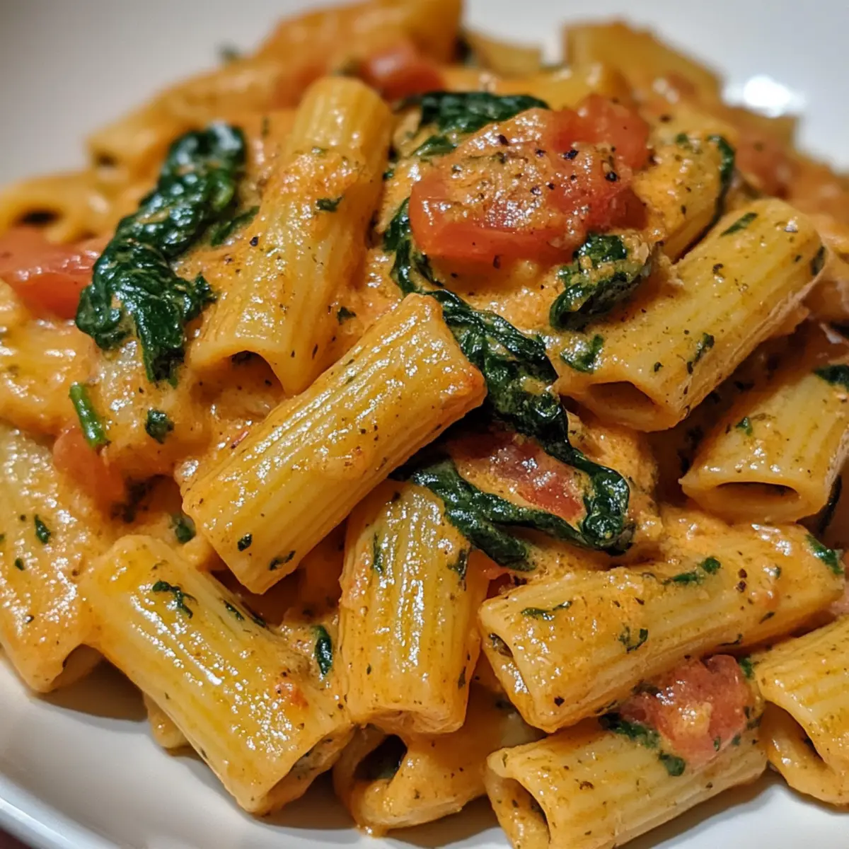 Best Creamy Tomato Spinach Pasta Recipe for Cozy Dinner Nights
