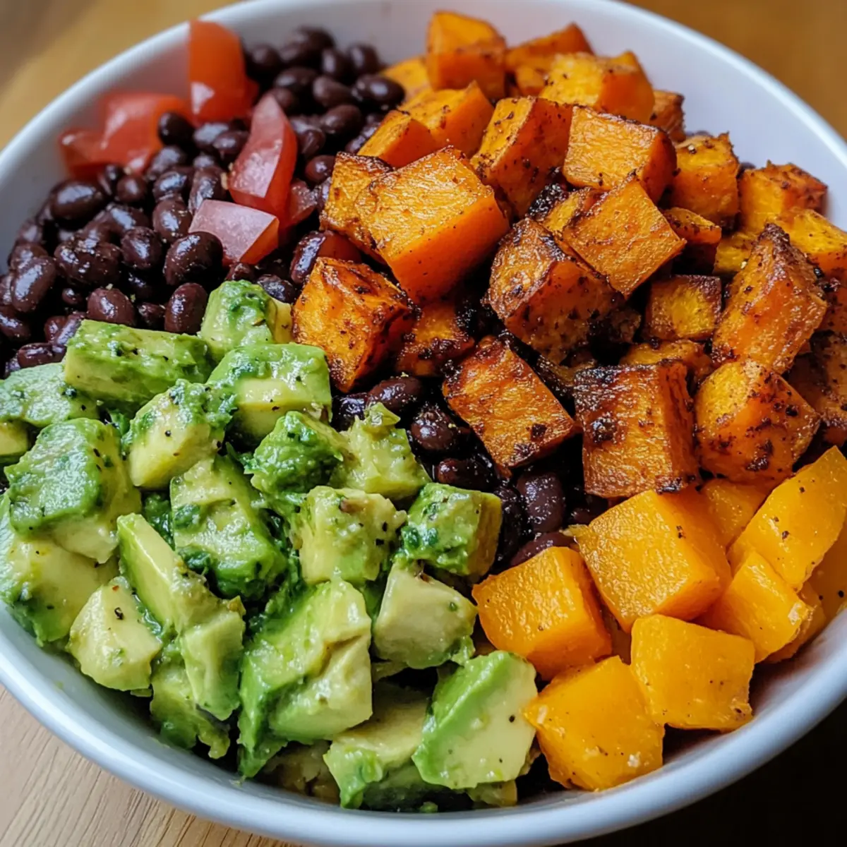Easy Sweet Potato Black Bean Bowl
