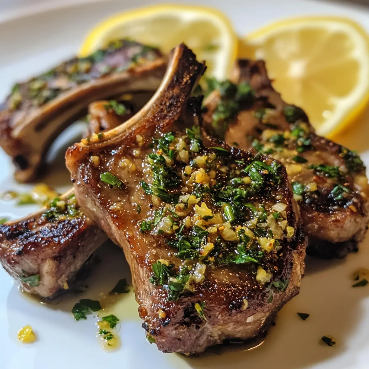 Easy Garlic Lemon Herb Lamb Chops Recipe for Juicy, Bold Flavor