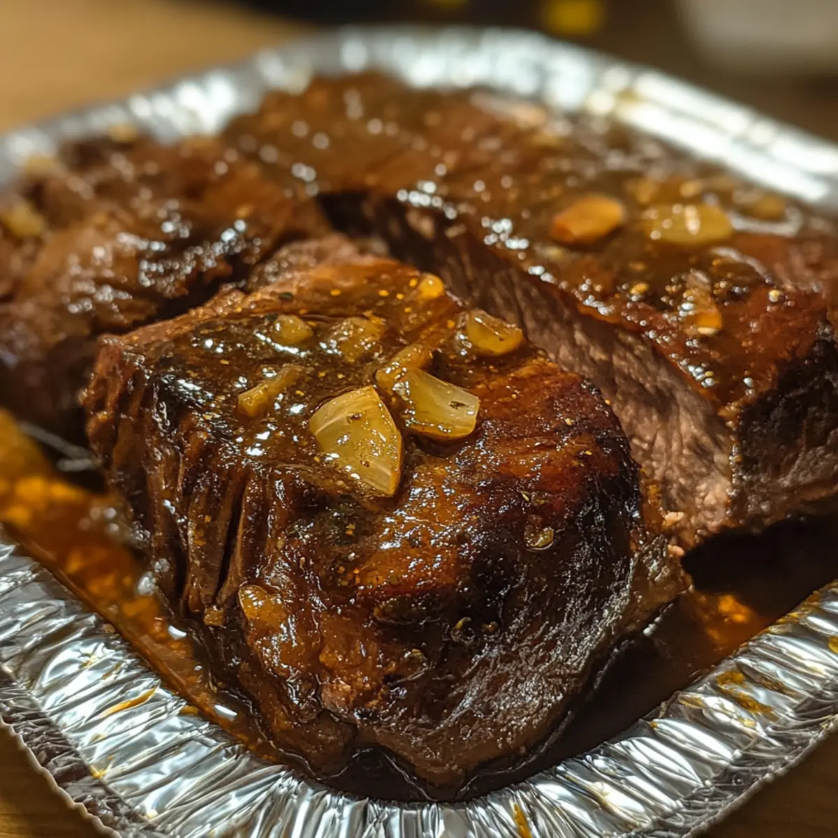 Easy Honey Garlic Beef Roast That Melts in Your Mouth