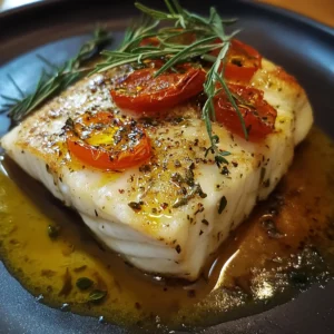 Mediterranean Baked White Fish