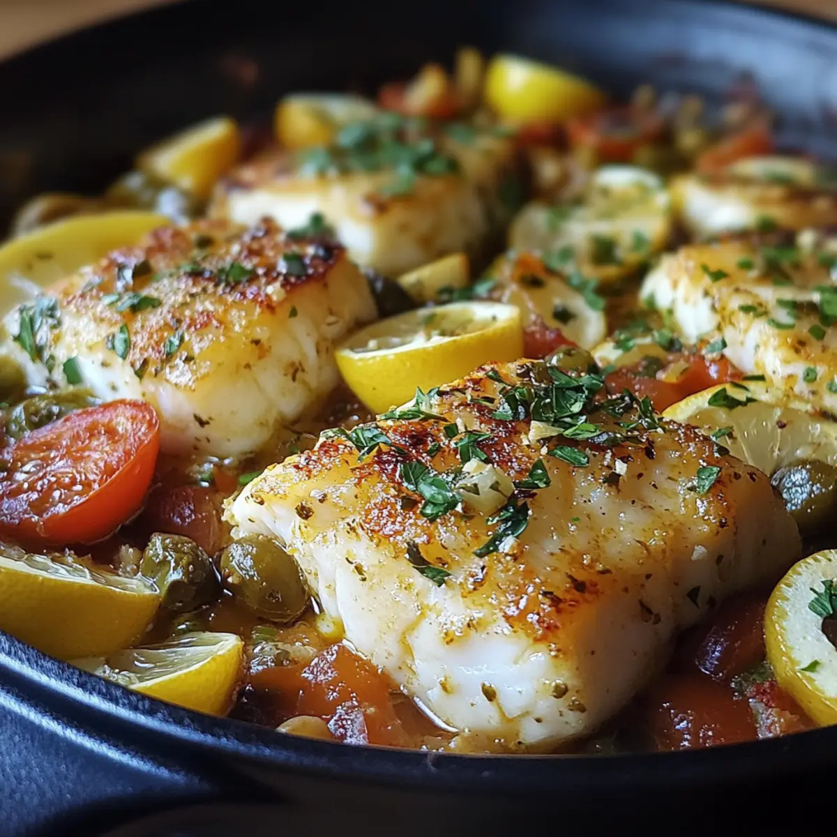 One‑Pan Mediterranean Cod Bake