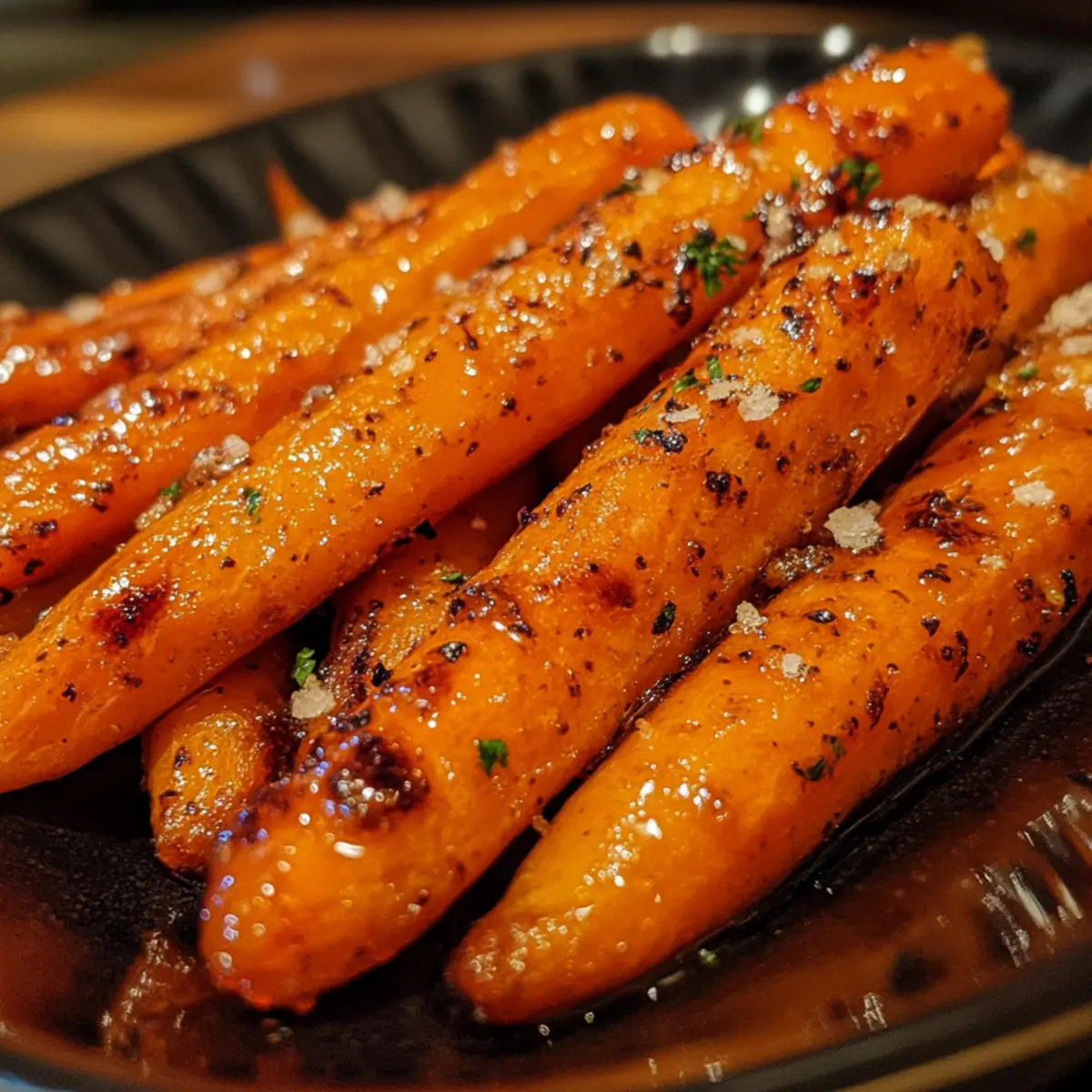 Roasted Honey Glazed Carrots