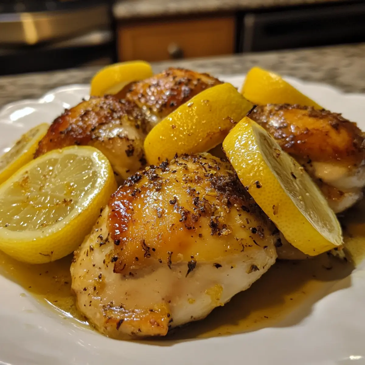 Easy Simple Baked Lemon Chicken Dinner with Juicy, Bold Flavors