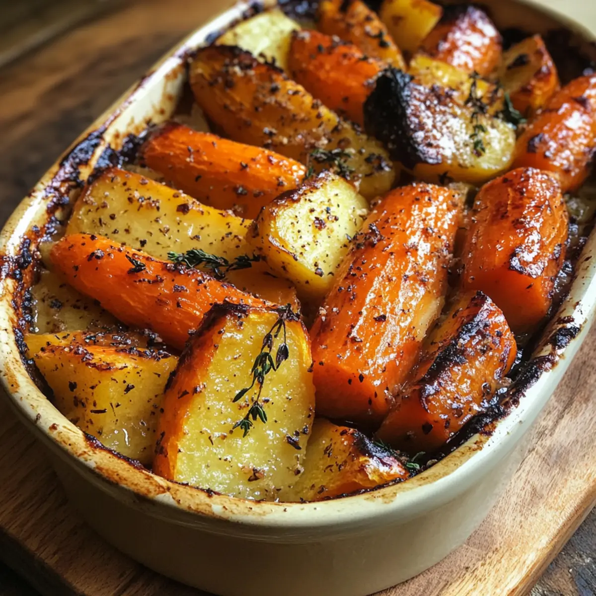 Easy Honey Glazed Carrot and Parsnip Bake with a Sweet Twist