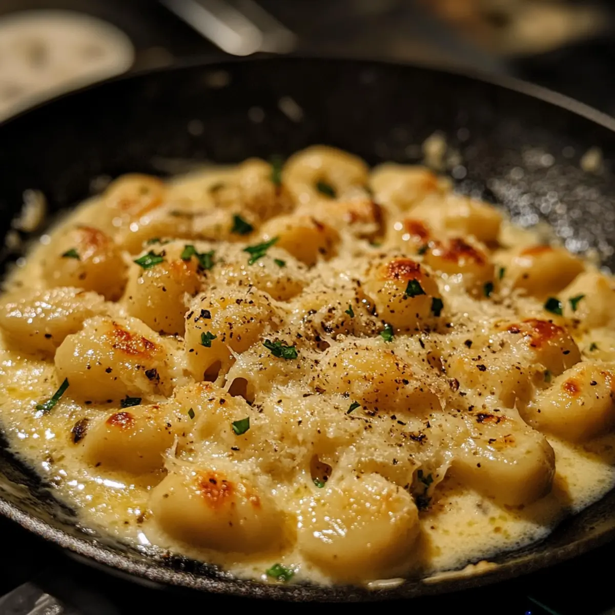 Irresistibly Creamy Garlic Parmesan Gnocchi Skillet You’ll Love